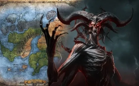 Diablo 4: Lord of Hatred Haritası Sızdırıldı: Skovos Bölgesi İlk Kez Bu Kadar Net Göründü