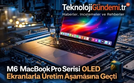 M6 MacBook Pro Serisi OLED Ekranlarla Üretim Aşamasına Geçti