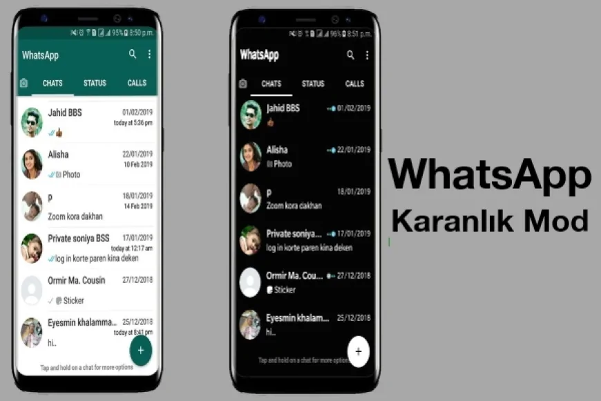 WhatsApp karanlık mod nasıl açılır Android ve iPhone için güncel yöntemler