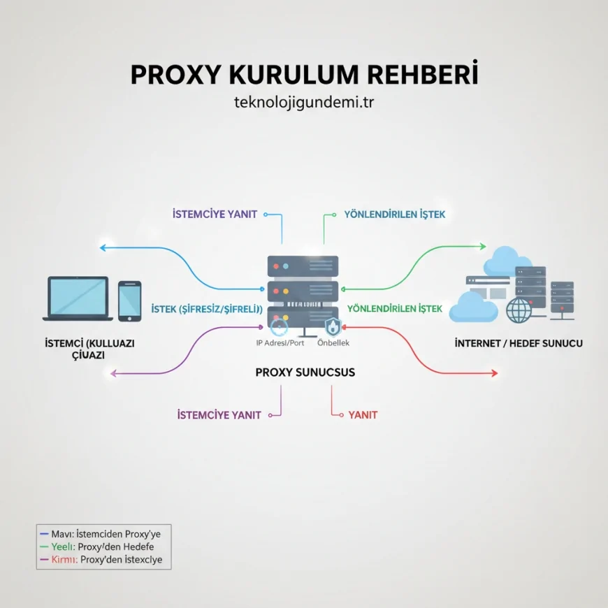 VPS / VDS Üzerinde Proxy Server Kurulumu (Adım Adım Rehber)