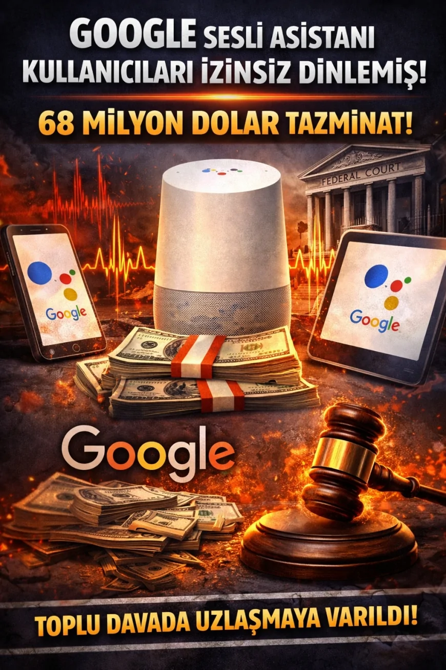 Google Assistant Gizlilik Davasında 68 Milyon Dolar Ödeyecek Sesli Asistan Tartışması Büyüyor